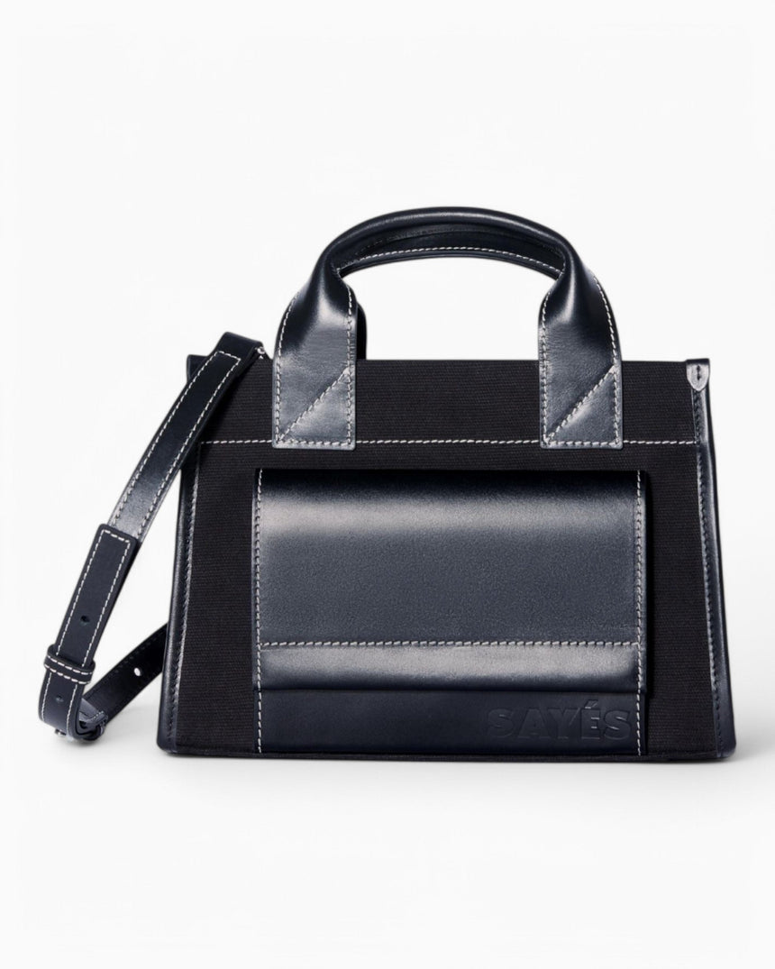 Stitched Pocket Mini Women's Shoulder Bag