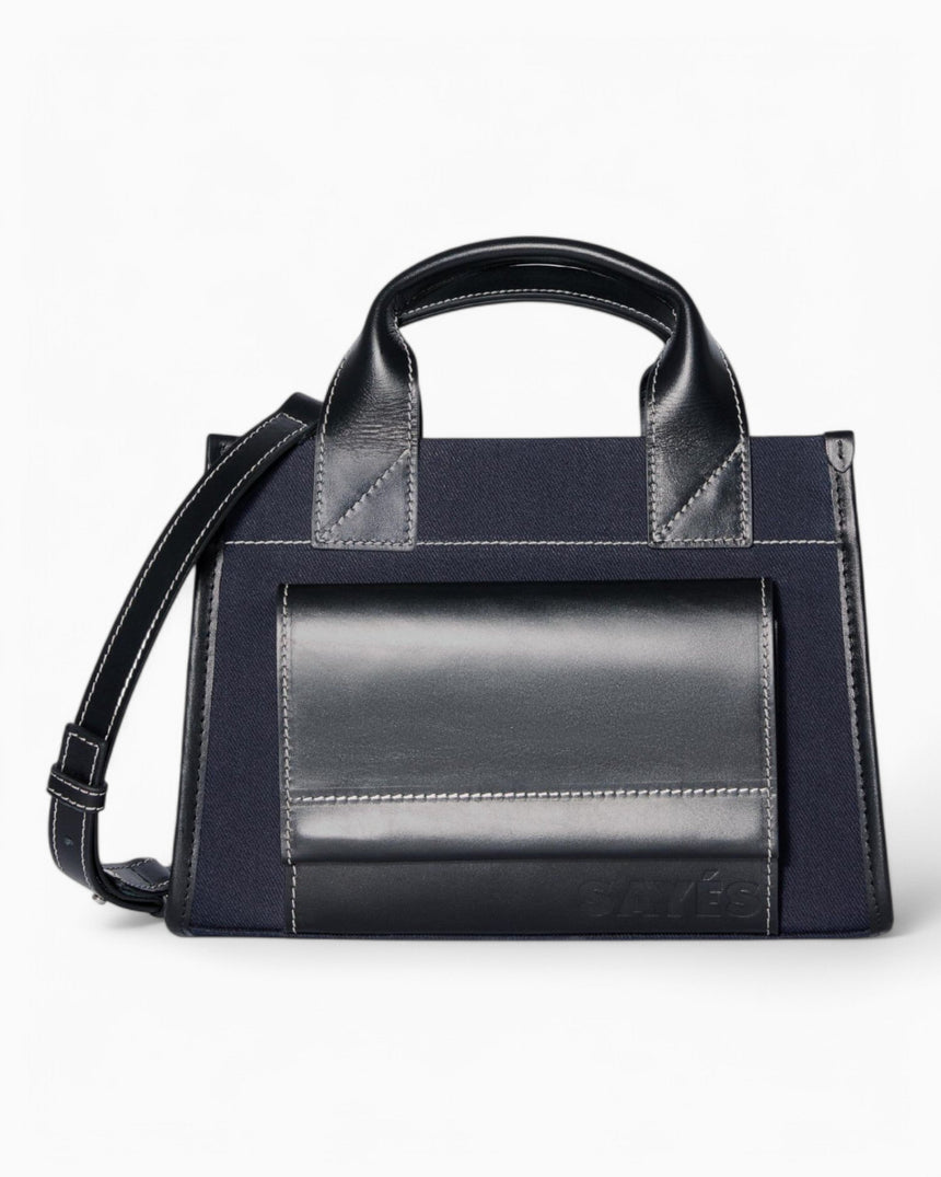 Stitched Pocket Mini Women's Shoulder Bag