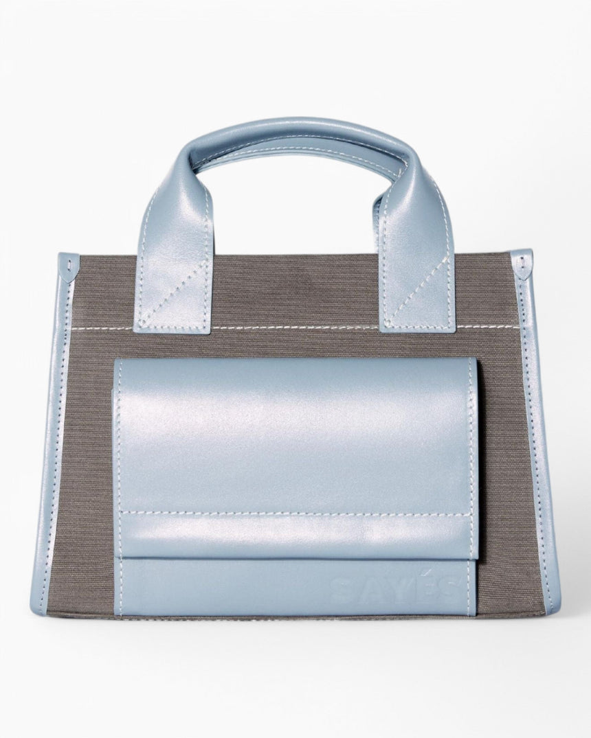 Stitched Pocket Mini Women's Shoulder Bag