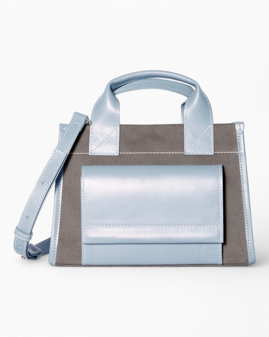 Stitched Pocket Mini Women's Shoulder Bag