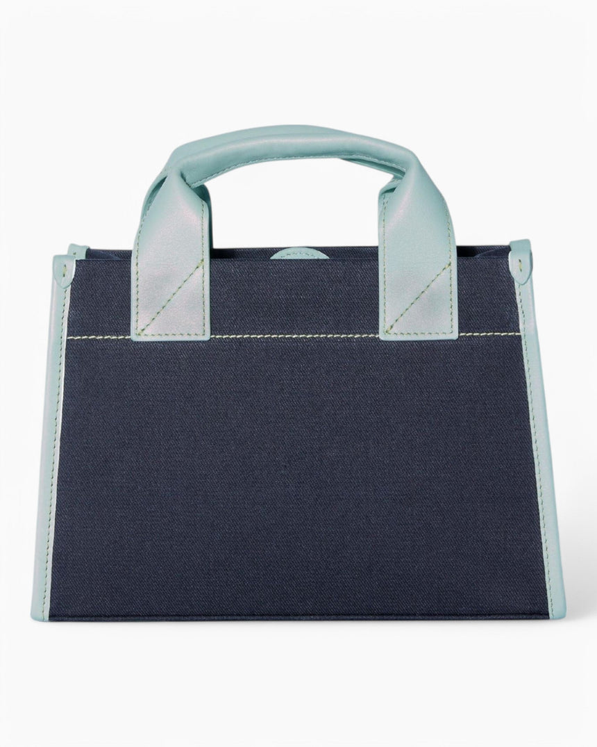 Stitched Pocket Mini Women's Shoulder Bag