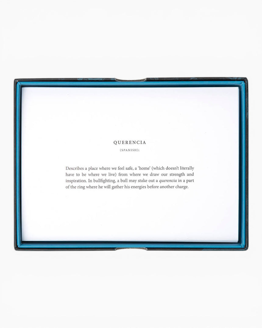 Untranslatable Words Cards