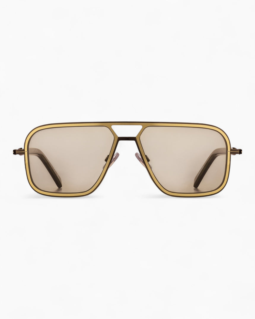 Spitfire Congleton Sunglasses Gold/Tan