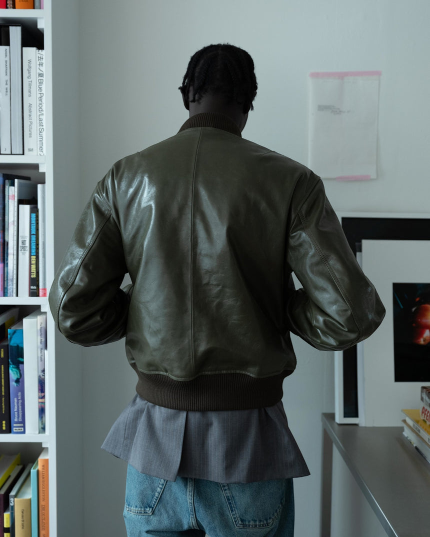 Leather Flight Men's Jacket