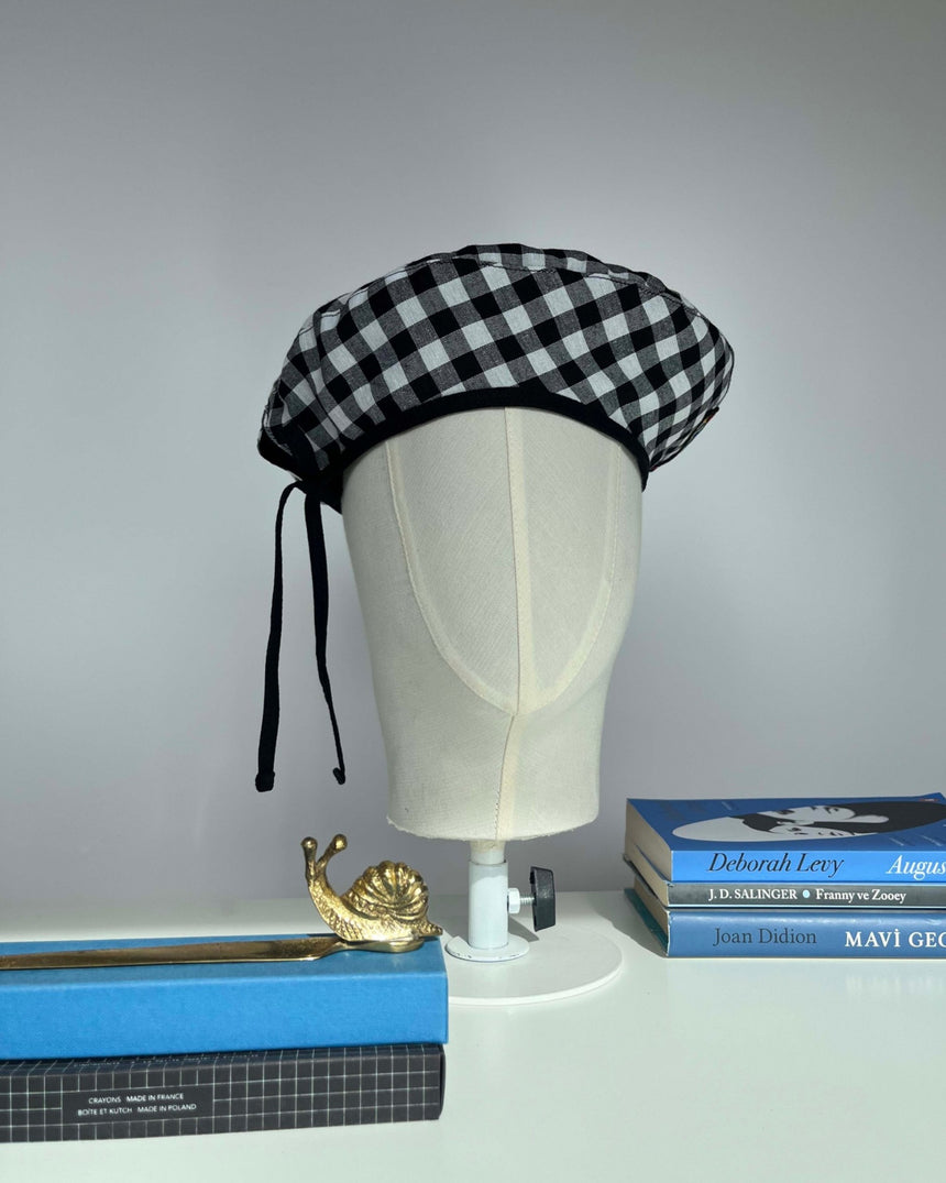Lilou Tie-Back French Beret