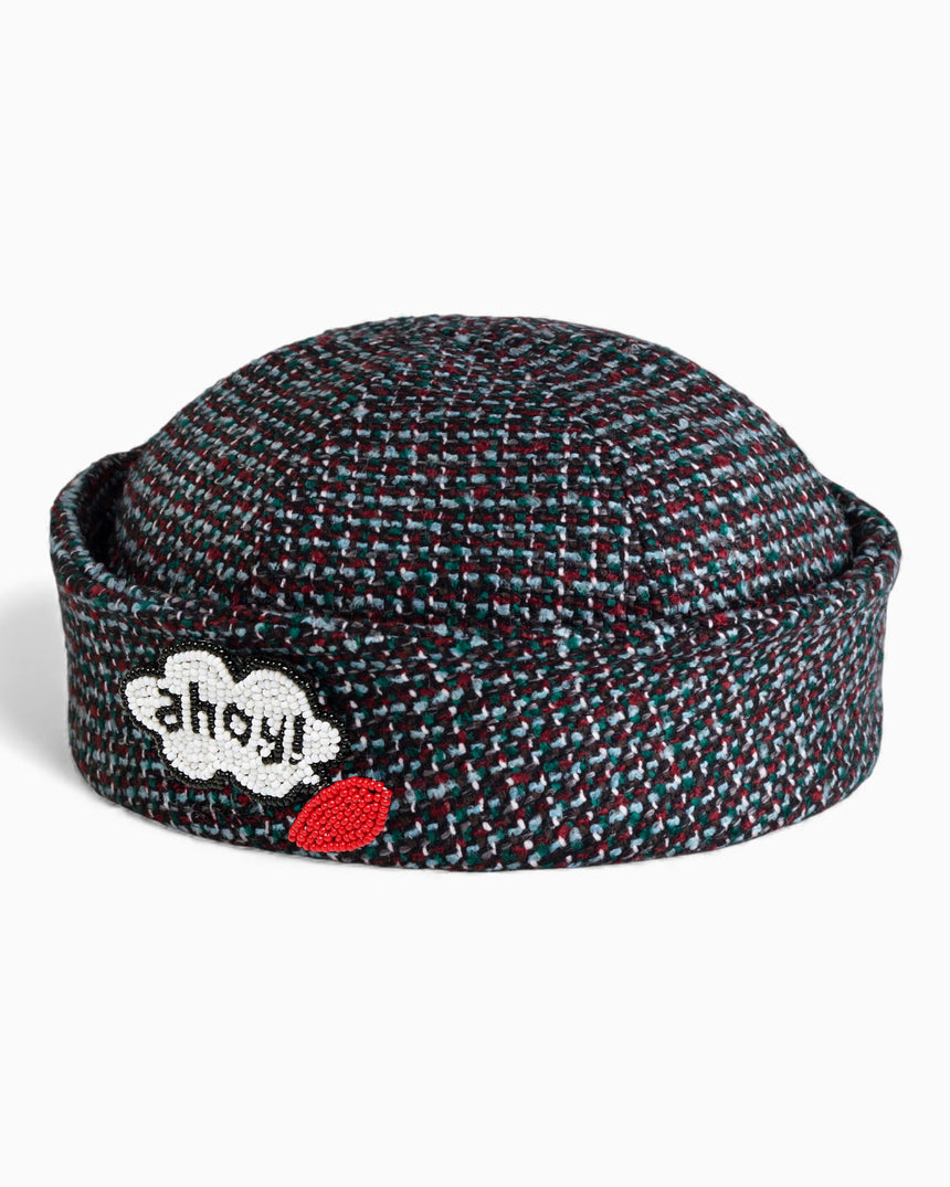 Yvette Sailor Tweed Dixie Cup