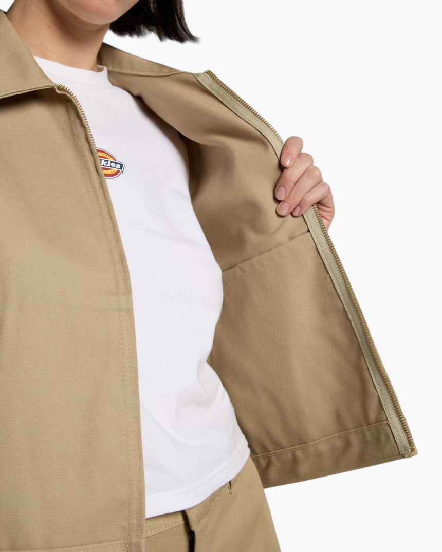 Unlined Cropped Eisenhower Women's Jacket