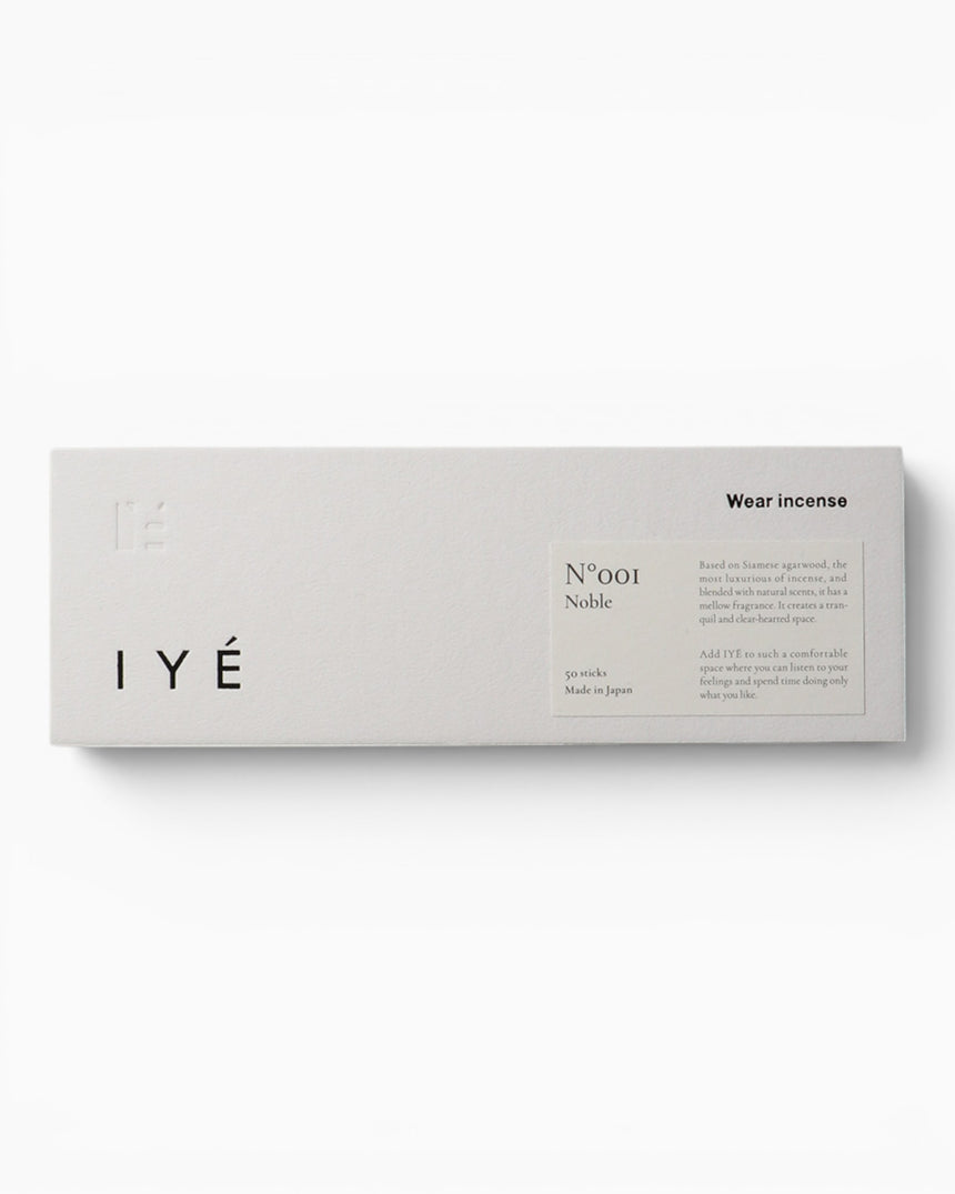 IYÉ incense No.001 Noble