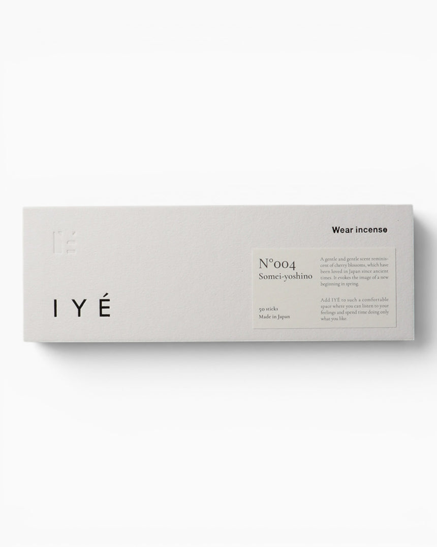 IYÉ incense No.004 Somei-yoshino