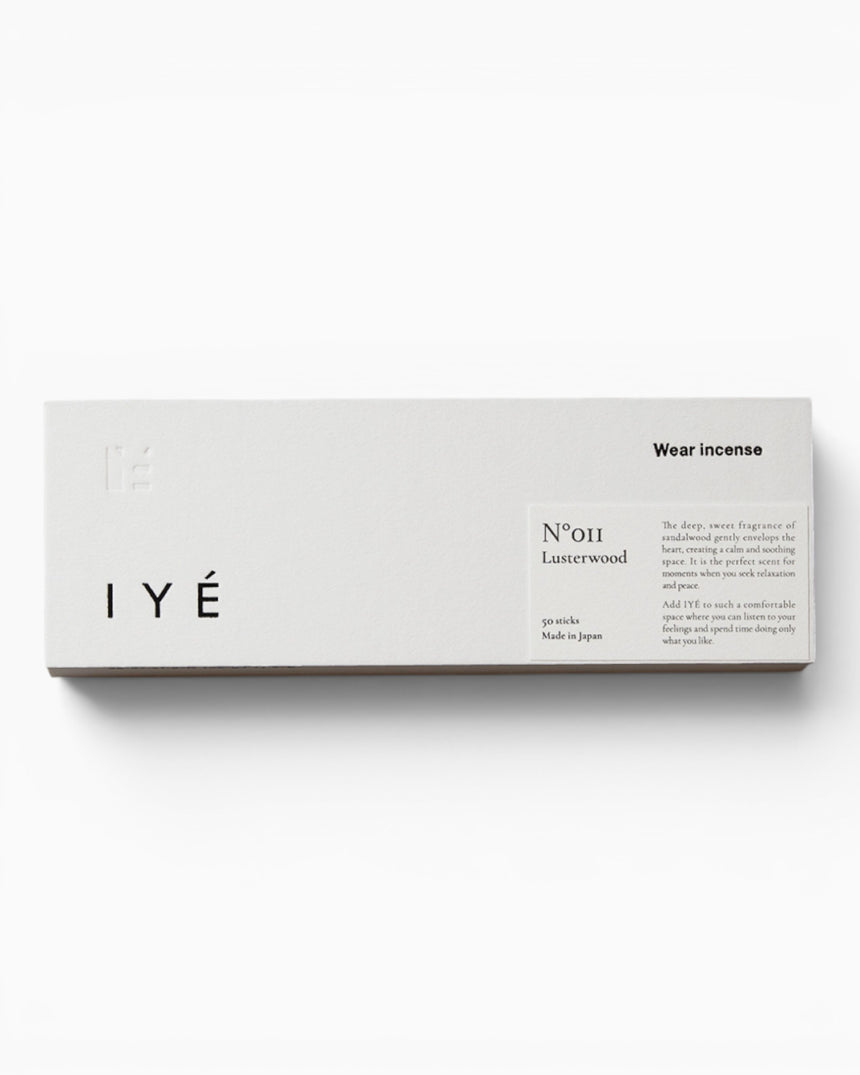 IYÉ incense No.011 Lusterwood