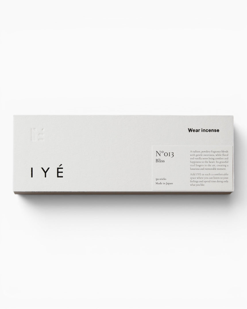IYÉ incense No.013 Bliss