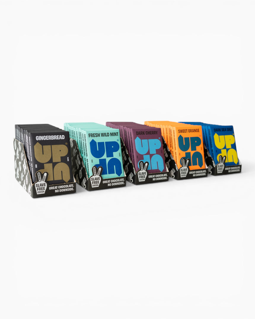 Dark Sea Salt Chocolate Bar 120G