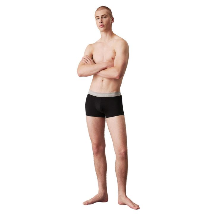 Low Rise Trunk 3PK Cotton Stretch - Men