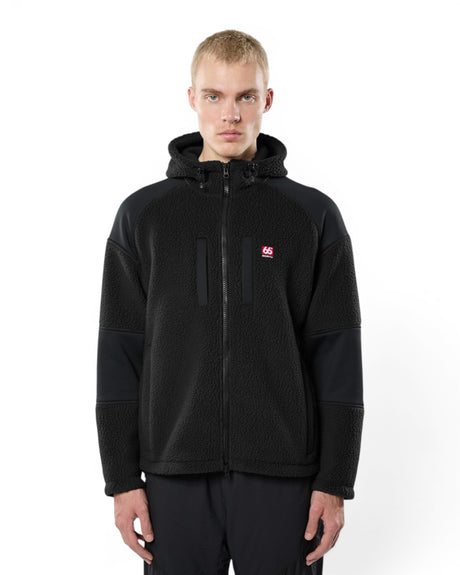 Tindur Shearling Zipped Men's Hoodie