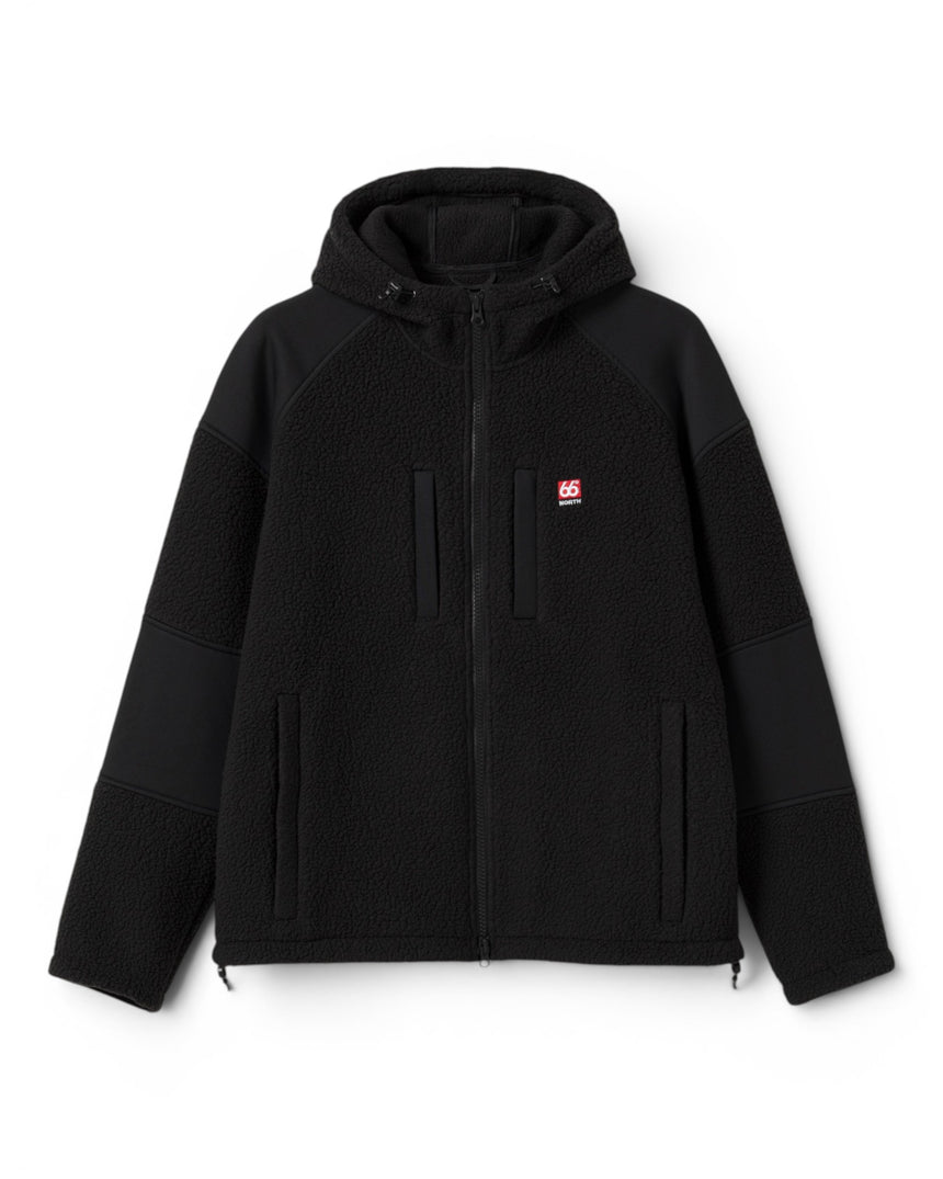 Tindur Shearling Zipped Men's Hoodie