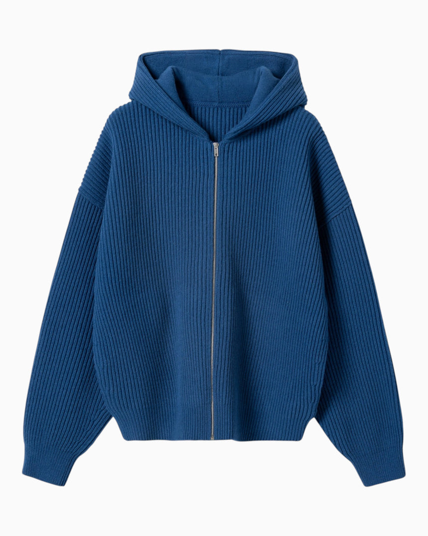 Vonarstraeti Zipped Hoodie