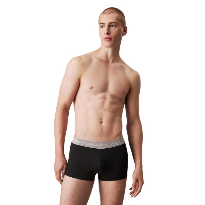 Low Rise Trunk 3PK Cotton Stretch - Men