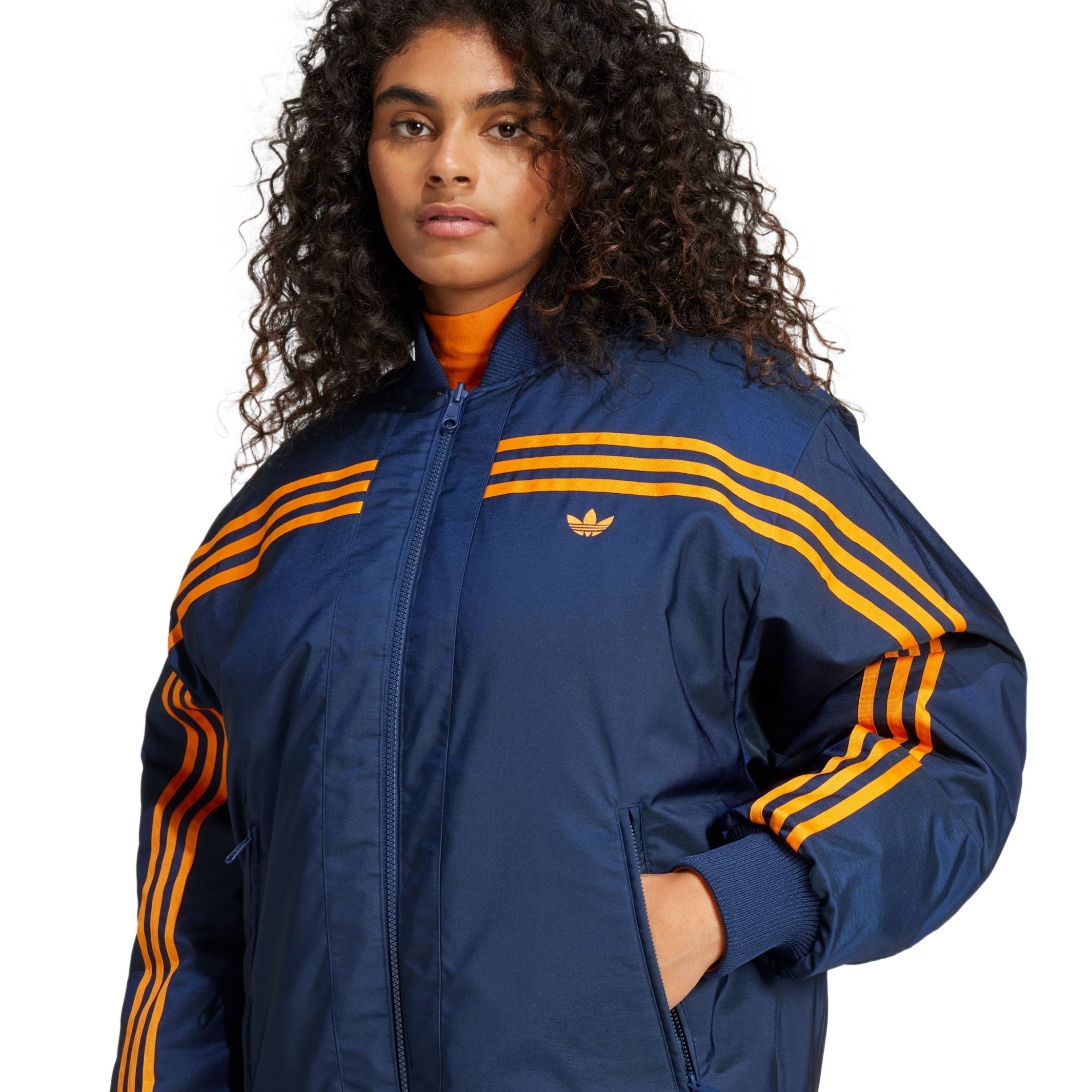 adidas Originals 70s Reversible Oversized Bomber Women s Jacket vitruta