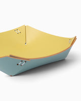 Cuero Two Toned Valet Tray