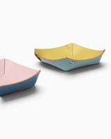 Cuero Two Toned Valet Tray