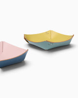 Cuero Two Toned Valet Tray