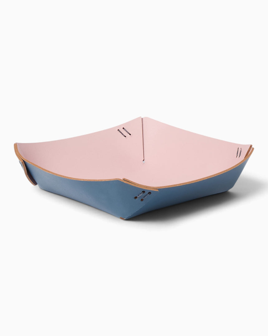 Cuero Two Toned Valet Tray