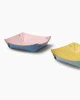 Cuero Two Toned Valet Tray