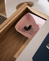 Cuero Two Toned Valet Tray