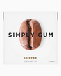 vitruta Simply Coffee Gum, bitkisel bazlı, plastik içermeyen, 15 adetli paket, kahve çekirdeği görseli ile