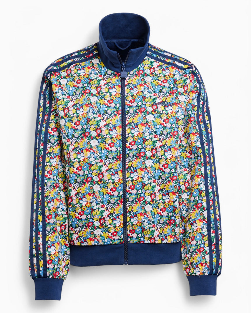 adidas Originals adidas Originals x Liberty London Floral Track Top Kadın Ceket Multicolor/Night Indigo