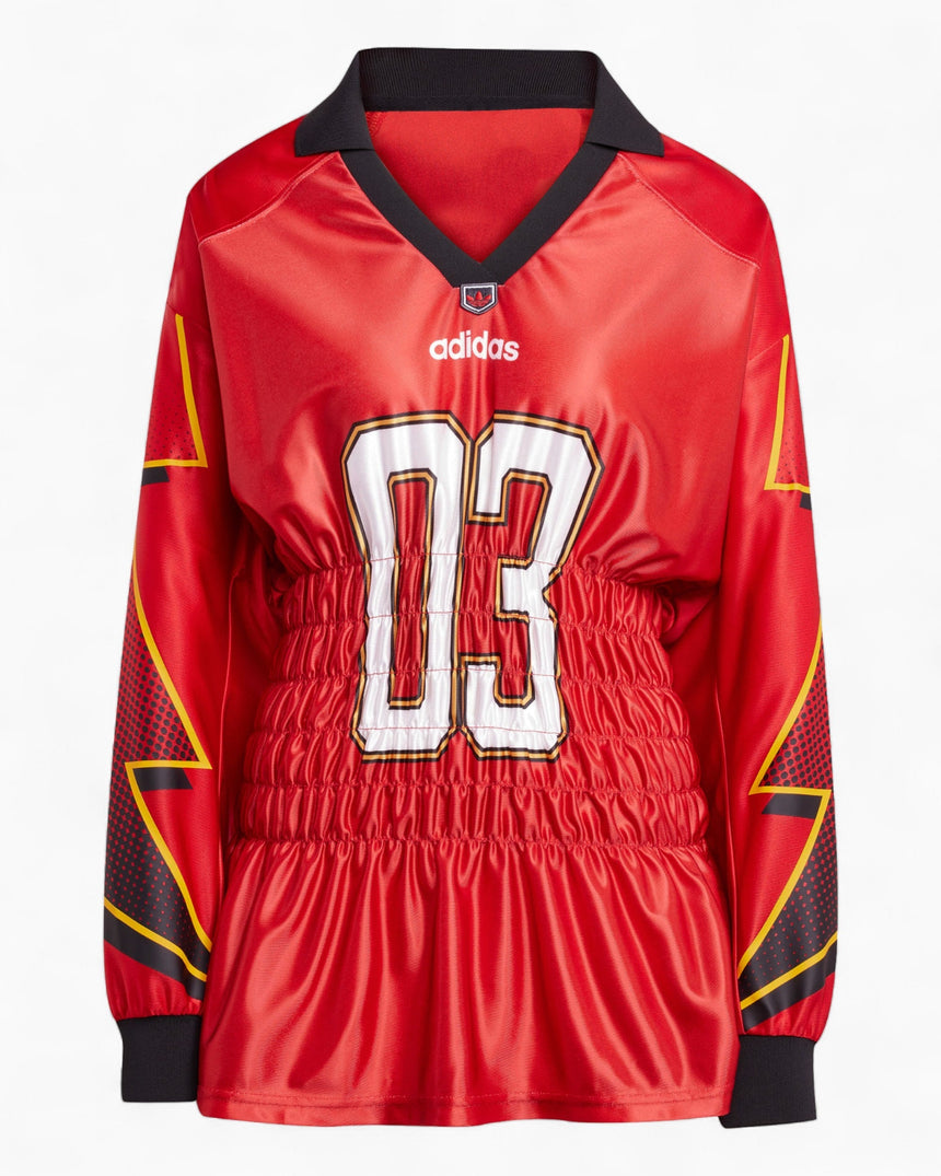 adidas Originals Adilenium Season 3 Long Sleeve Kadın Forma Better Scarlet