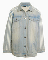 Adilenium Season 3 Two-In-One Women's Denim Shirt Jacket