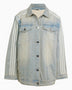 Adilenium Season 3 Two-In-One Women's Denim Shirt Jacket