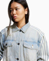 Adilenium Season 3 Two-In-One Women's Denim Shirt Jacket