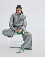 Adilenium Season 3 Two-In-One Women's Denim Shirt Jacket