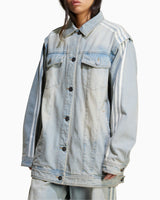 Adilenium Season 3 Two-In-One Women's Denim Shirt Jacket