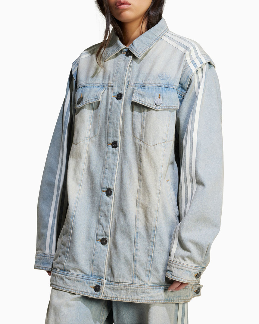 Adilenium Season 3 Two-In-One Women's Denim Shirt Jacket