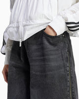 Adilenium Season 3 Zip Washed Women's Denim Trousers