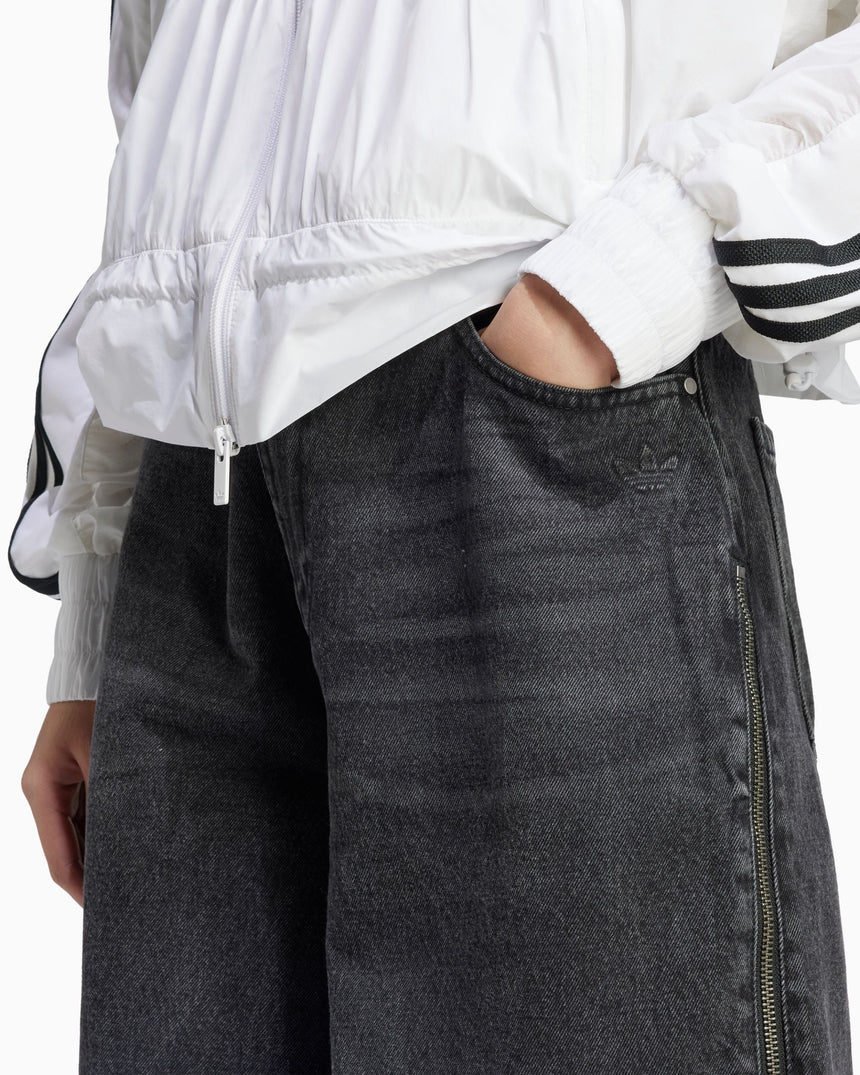 Adilenium Season 3 Zip Washed Women's Denim Trousers