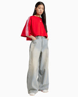 Adilenium Season 3 Zip Washed Women's Denim Trousers
