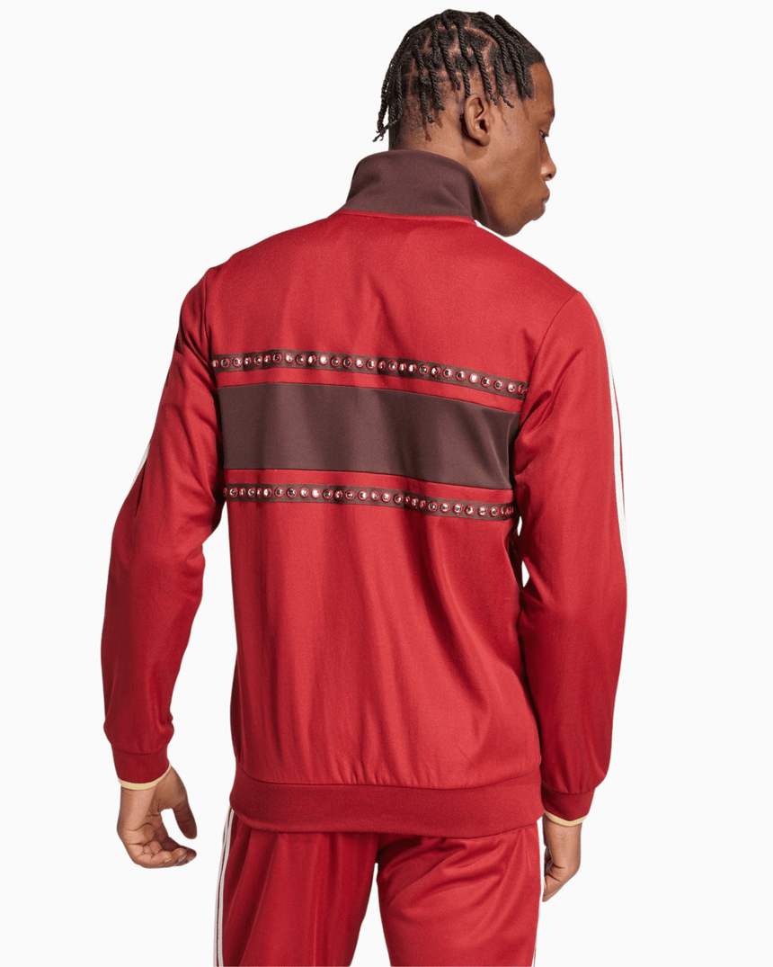 Retro Sports Cricket-Inspired Track Men's Jacket