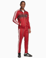 Retro Sports Cricket-Inspired Track Men's Jacket