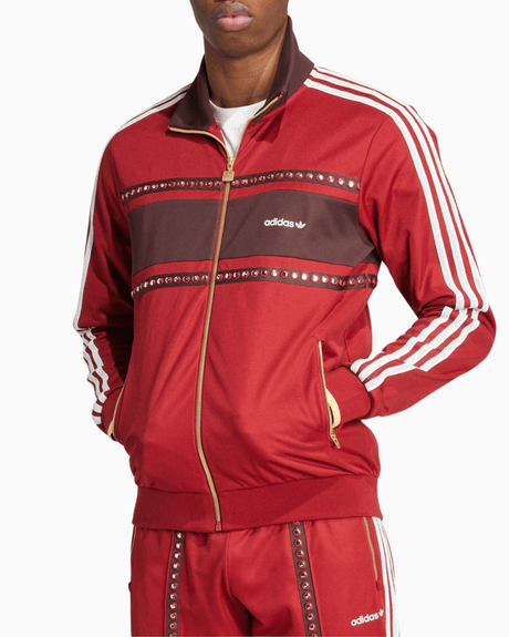 Retro Sports Cricket-Inspired Track Men's Jacket