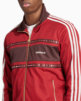Retro Sports Cricket-Inspired Track Men's Jacket