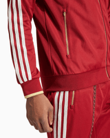 Retro Sports Cricket-Inspired Track Men's Jacket