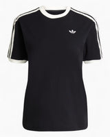 adidas Originals Ruffle 3-Stripes Kadın T-Shirt Black