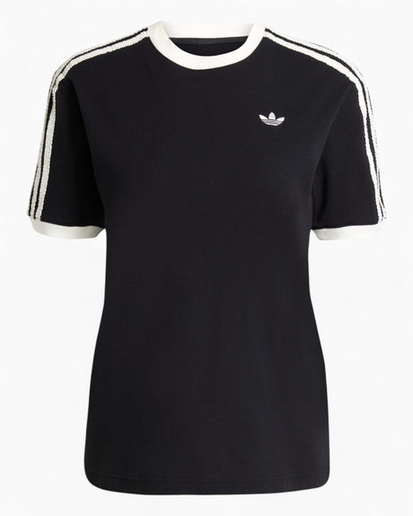 adidas Originals Ruffle 3-Stripes Kadın T-Shirt Black