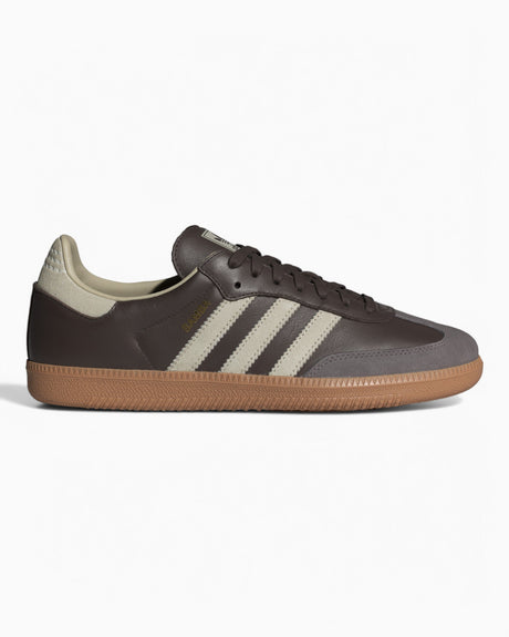 adidas Originals Samba OG Men's Sneakers Brown/Putty Grey/Gold Met.
