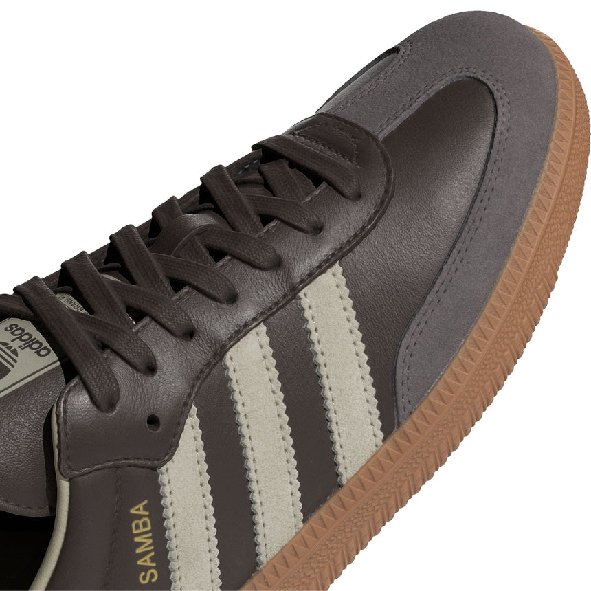 Adidas Originals Samba OG Erkek Sneaker Brown/Putty Grey/Gold Met.