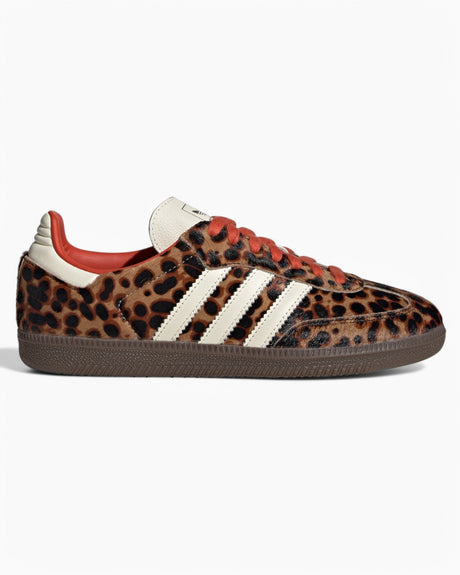 adidas Originals Samba OG Kadın Sneaker Leopard/Cream/Orange